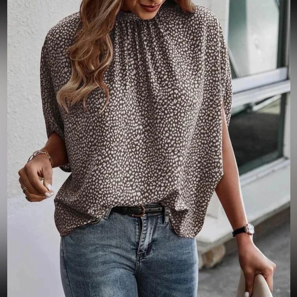 Boho tie back blouse - Picture 2 of 4